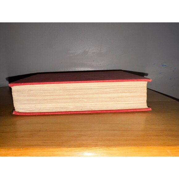 Van Loons Lives Hardcover Book 1942 Simon & Schuster Vintage Red Cloth Cover - Picture 3 of 15